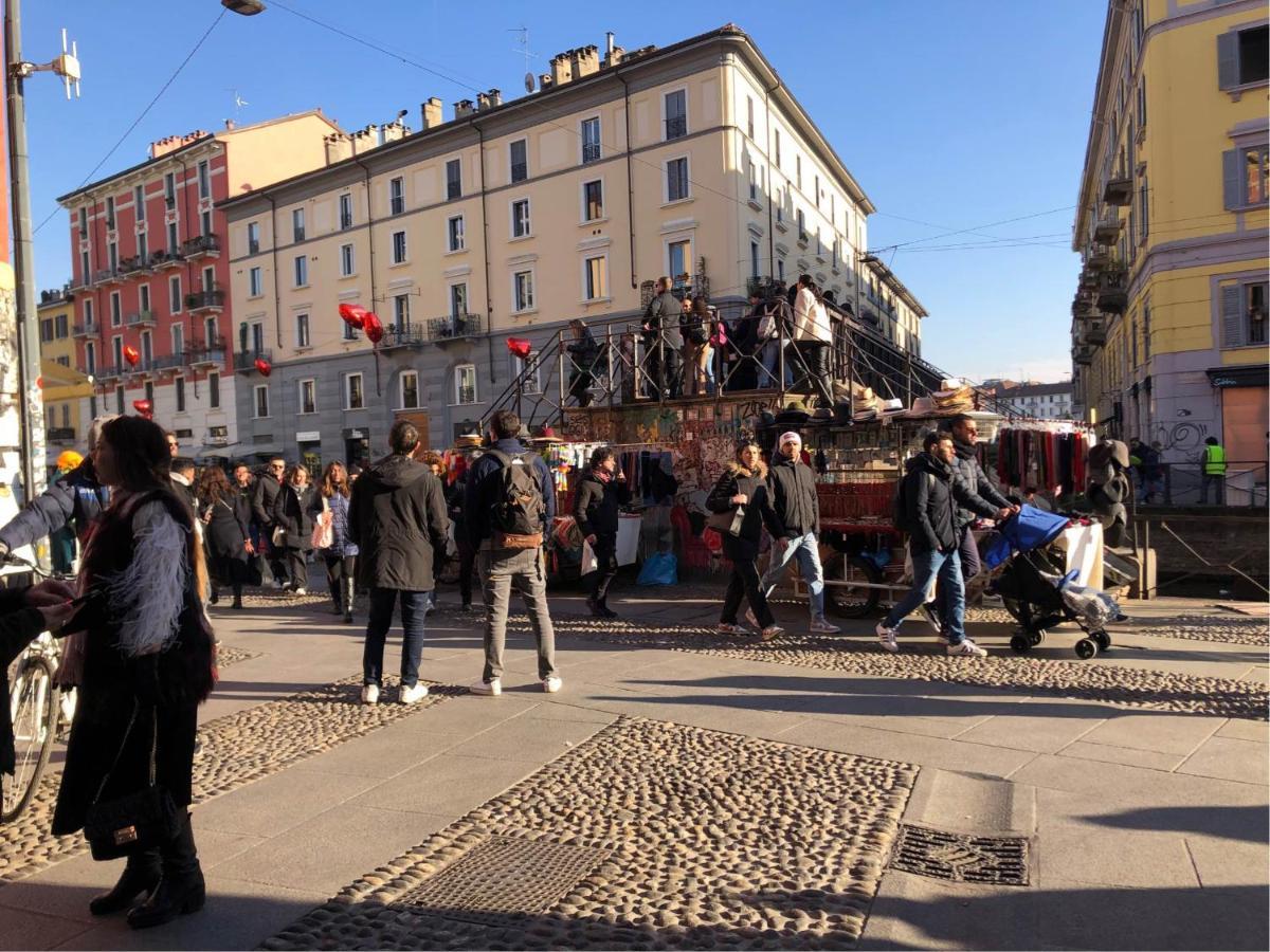 Appartamento Navigli Milan Luaran gambar