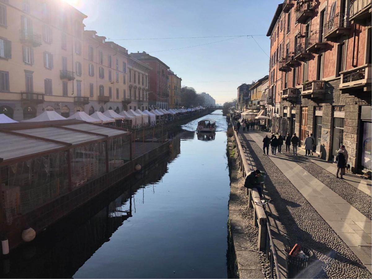 Appartamento Navigli Milan Luaran gambar