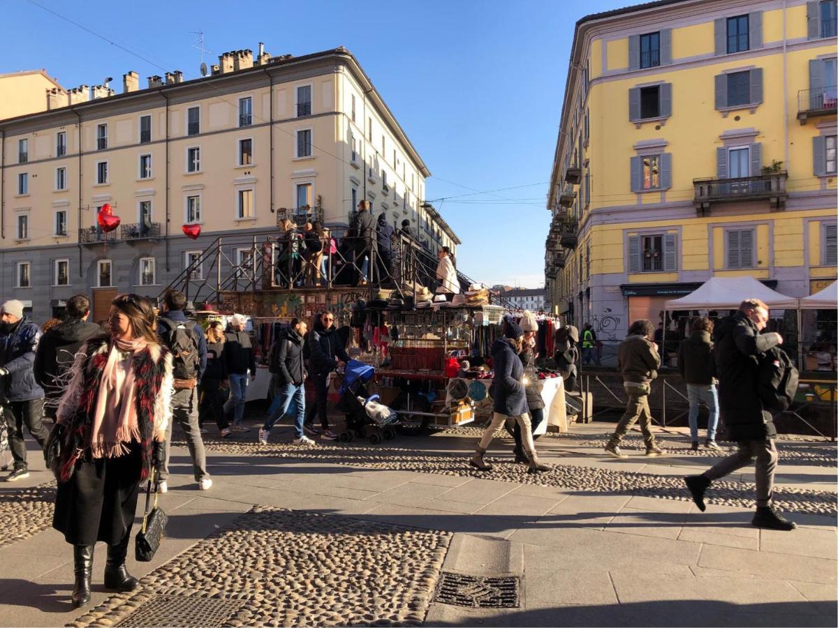 Appartamento Navigli Milan Luaran gambar