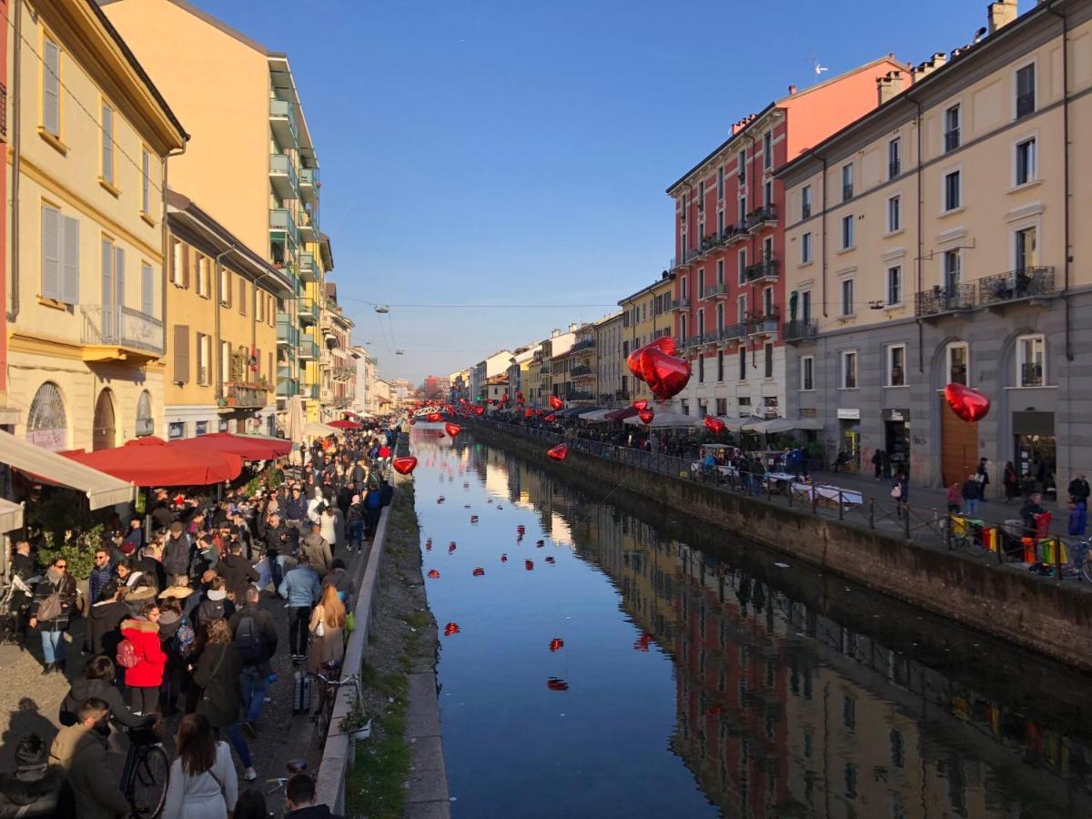 Appartamento Navigli Milan Luaran gambar