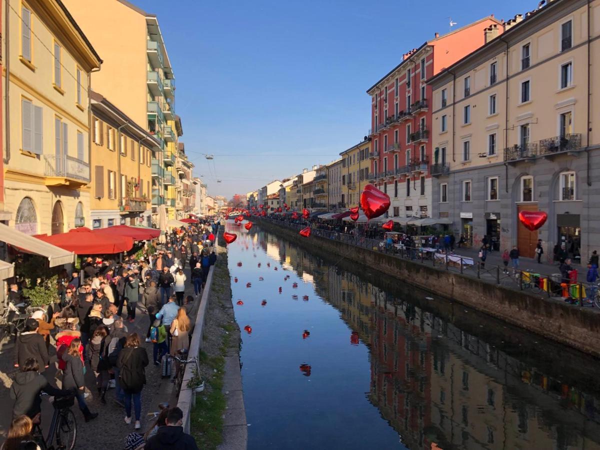 Appartamento Navigli Milan Luaran gambar